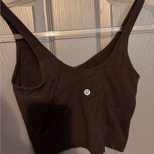 lululemon athletica Black Tank Top